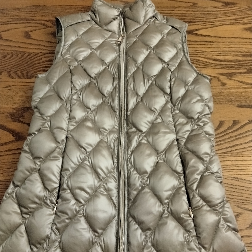 Calvin Klein Metallic Puffer Vest